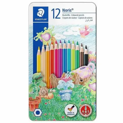 مدادرنگی 12 رنگ فلزی STAEDTLER 145AM12
