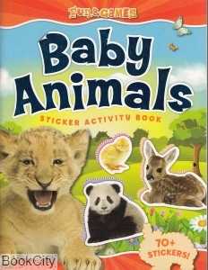 Baby Animals Scticker Activity Book