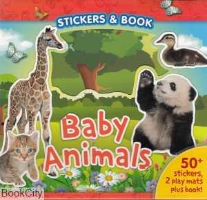 Baby Animals Stickers and Book