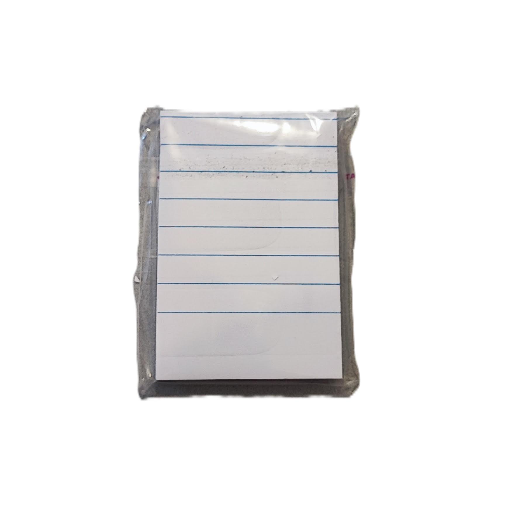 یادداشت چسب‌دار 100 برگ 75×50 سفید خط‌دار sky 1070 - 0