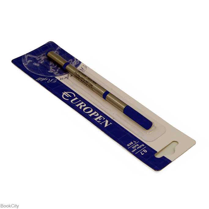 یدک روان‌نویس آبی و مشکی EUROPEN 0.7mm