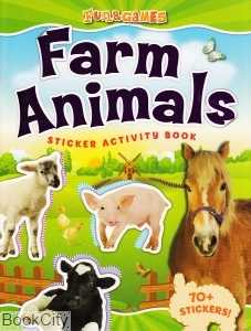 Farm Animals Stickers Activity Book