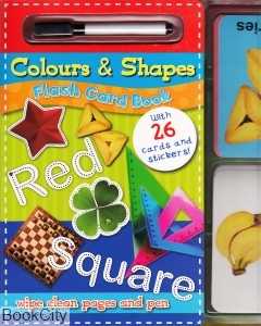 Colours and Shapes Flash Card Book