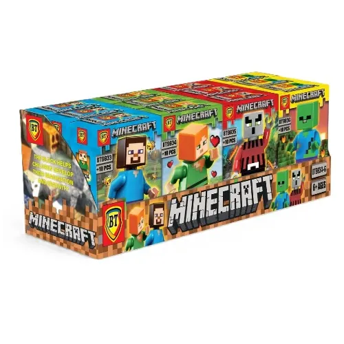 ساختنی لگو ماین کرافت کوچک MINECRAFT BT9033-9036