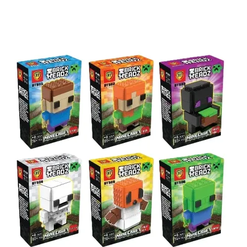 ساختنی لگو ماینکرفت بریک‌هدز BT501-506 - 0