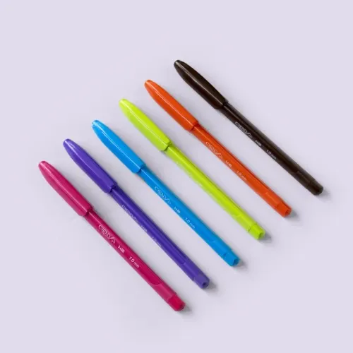 خودکار 6 رنگ CREND 1.0mm
