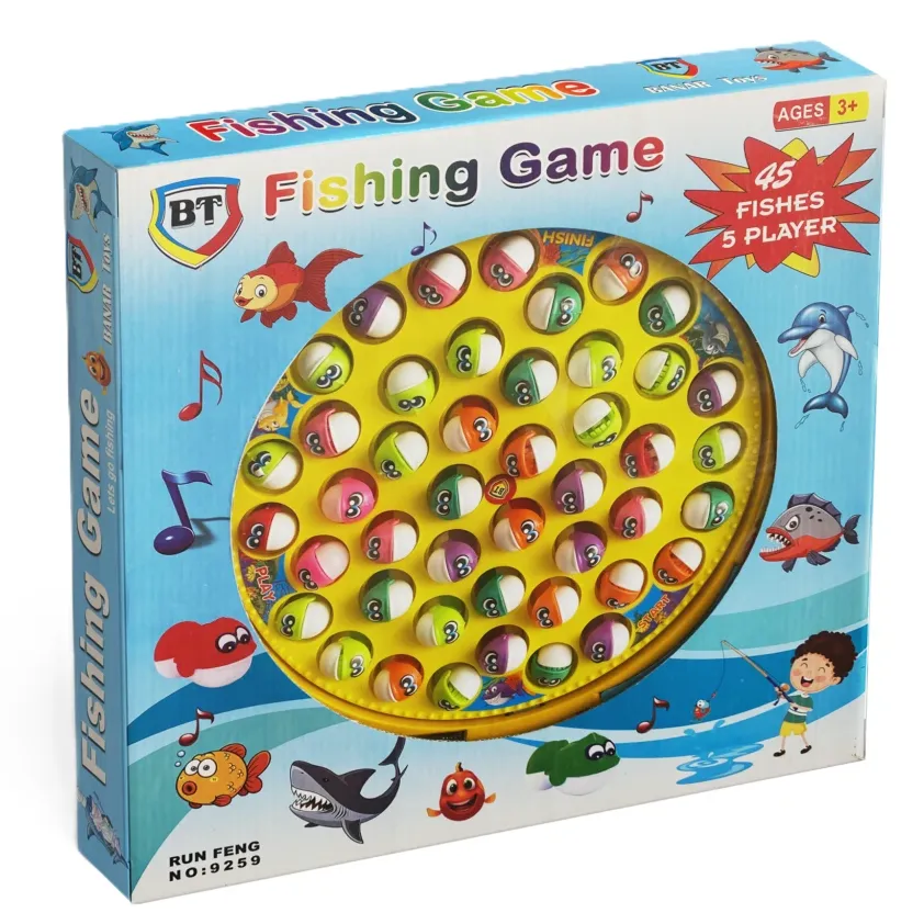 ماهی چرخشی موزیکال بزرگ Fishing Game 9259