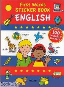 First Words Sticker Book English