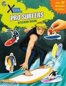 Pro Surfers Sticker Book