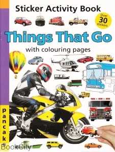 Things That Go Sticker Activity Book