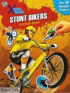 Stunt Bikers Sticker Book