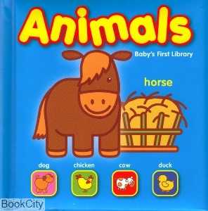 Baby First Library Animals