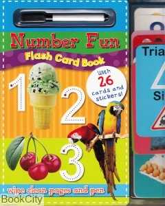 Number Fun Flash Card Book