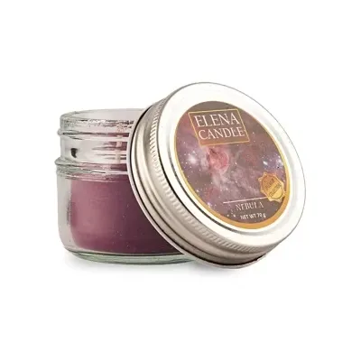 شمع شیشه‌ای 70gr رایحه سحابی Nebula