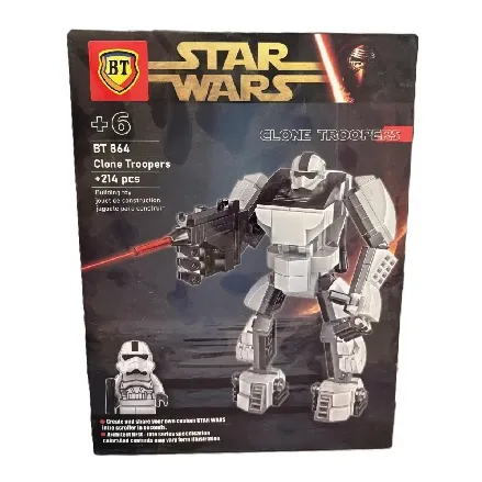 ساختنی ربات استار وارز Star Wars 214pcs BT864 - 0