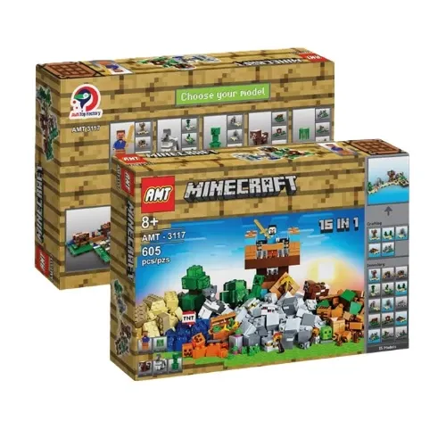 ساختنی ماینکرافت AMT 3117 605pcs