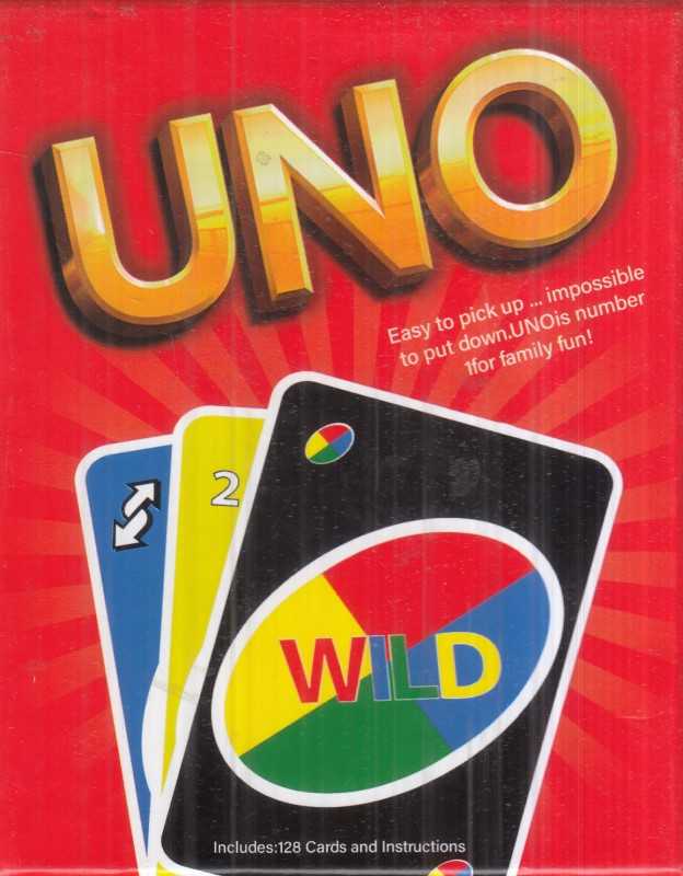 کارت بازی اونو UNO 128 - 0