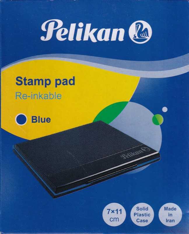 استامپ آبی پلاستیکی Pelikan 660545 7×11cm - 0