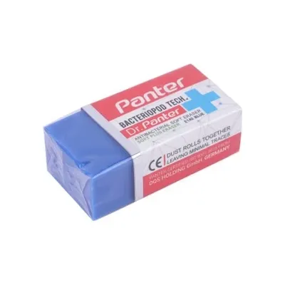 پاک‌کن آبی کوچک Panter Soft Plus Eraser