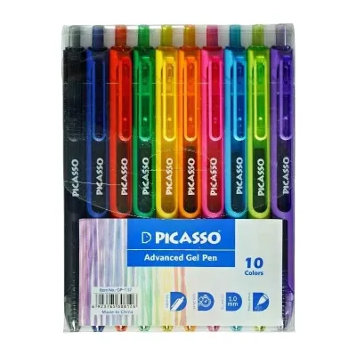 روان‌نویس 10 رنگ فشاری PICASSO GP 132 - 0