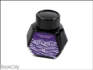 جوهر شیشه‌ای بنفش WATERMAN S0110750 Hexagonal 50ml
