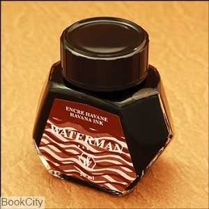 جوهر شیشه‌ای قهوه‌ای WATERMAN S0110830 Hexagonal 50ml