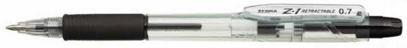خودکار مشکی فشاری ZEBRA Z1 0.7mm