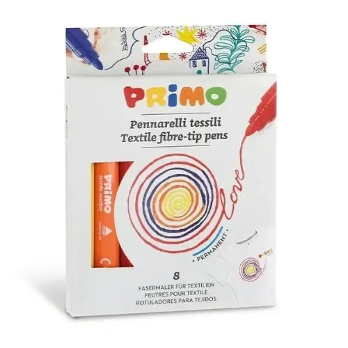 ماژیک پارچه جامبو 8 رنگ Primo 611 PENTX8 - 0