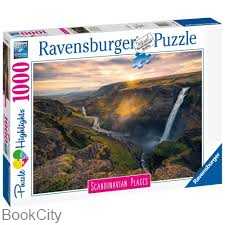 پازل Haifoss Waterfall Iceland 1000pcs 16738