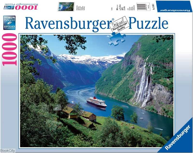 پازل Norwegian Fjord 1000pcs 15804