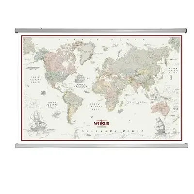 نقشه جهان انگلیسی 2001 - 0