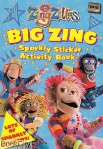 Big Zing Sparkly Sticker Activity Book