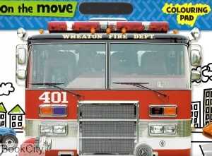 On the Move Colouring Pad