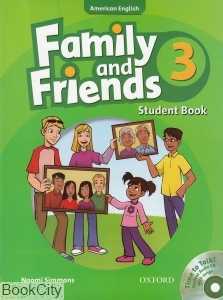 Family and Friends 3 SB WB CD (تک جلدی)
