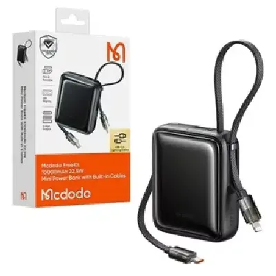 پاور بانک Mcdodo Freekit 10000mAh 22.5W Mini Power Bank with Built in Cables MC-255 - 0