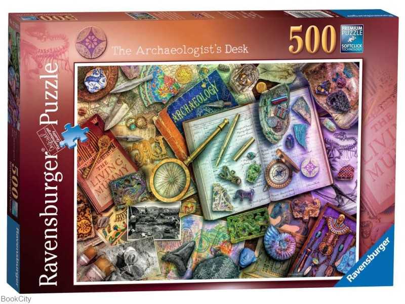 پازل The Archaeologists Desk 500pcs 17520