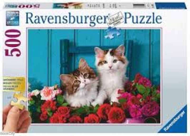 پازل Kittens and Roses 500pcs 16993