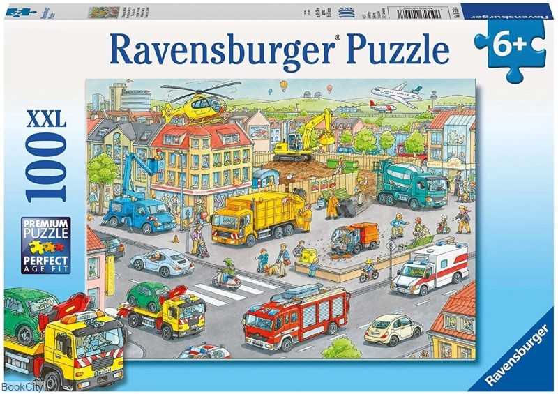 پازل Vehicles in the City 100pcs 10558