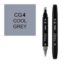 ماژیک طراحی TOUCH CG4 Cool Grey