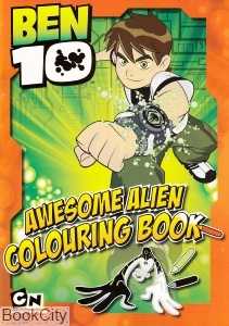 Ben 10 Awesome Alien Colouring Book