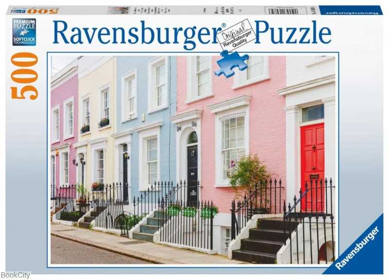 پازل Colourful London Townhouses 500pcs 16985