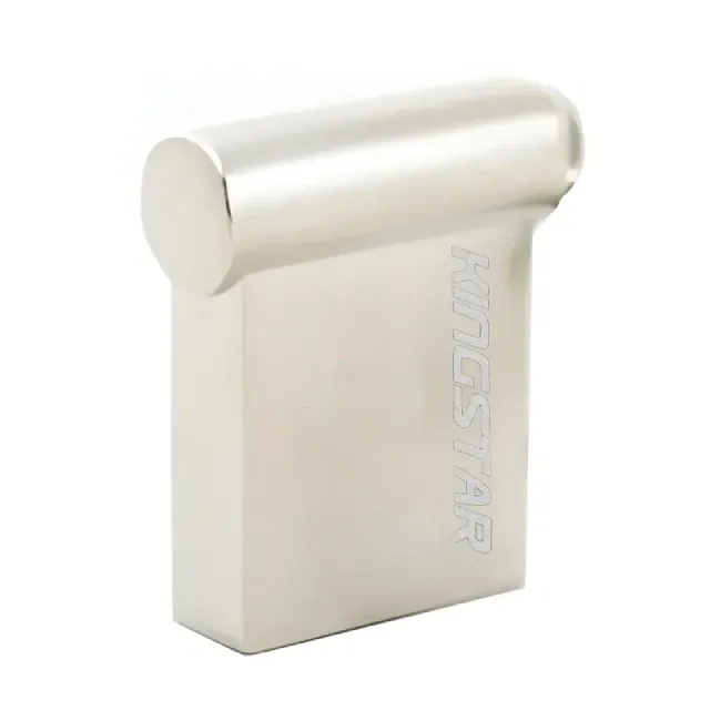 فلش مموری KINGSTAR Flash Fit KS230 USB2.0 16GB Silver - 0