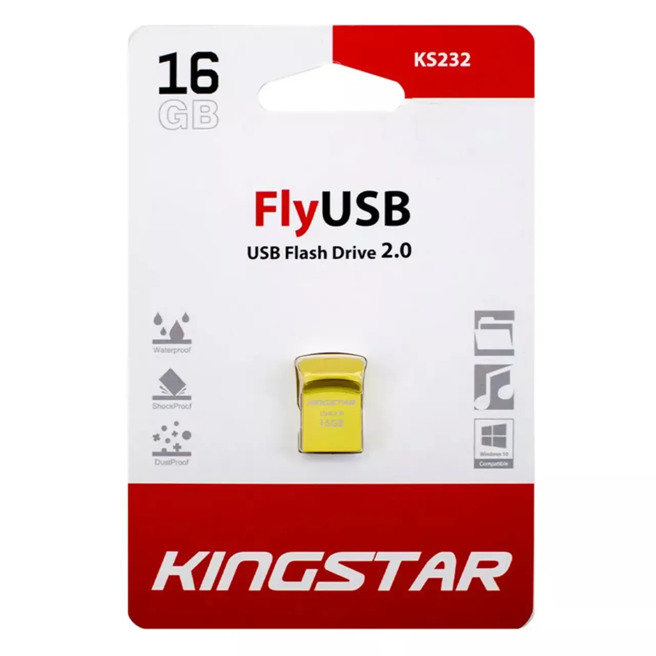 فلش مموری KINGSTAR Flash FLY KS232 USB2.0 16GB - 0