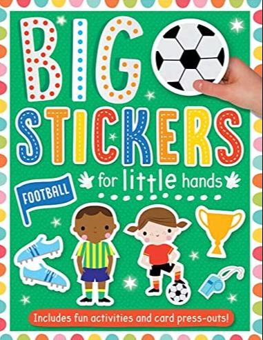 Big Stickers for Little hands Footbal