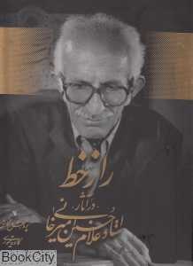 راز خط در آثار استاد غلامحسین امیرخانی (با قاب)