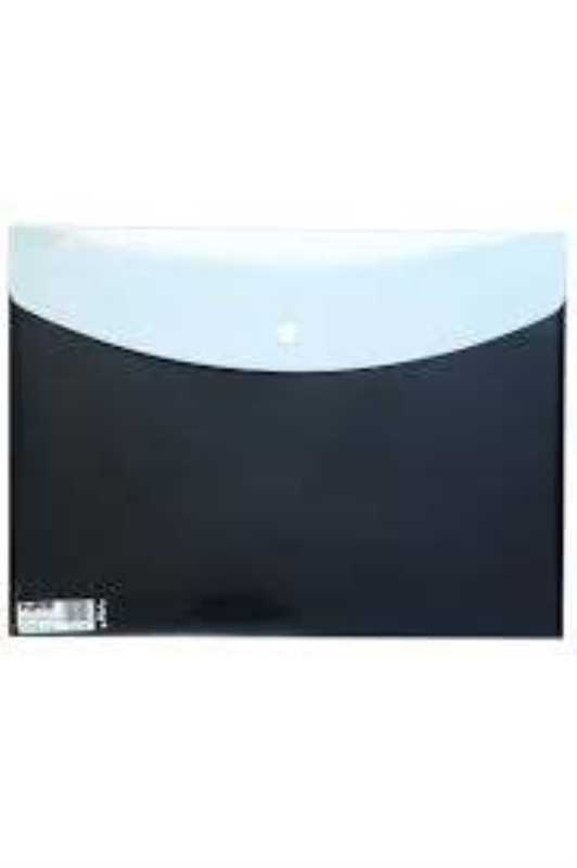 پوشه دکمه‌دار A4 رنگی جیبدار PAPCO A4-113BC - 0