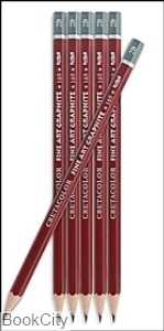 مداد طراحی بدنه قرمز CRETACOLOR 3H - 0