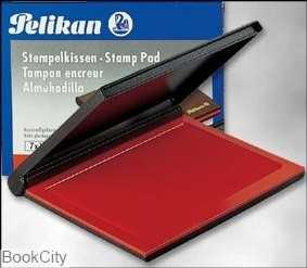 استامپ قرمز پلاستیکی Pelikan 7×11cm