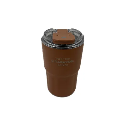 تراول ماگ قهوه‌ای SITARAYURI 360ml ZF026 - 0