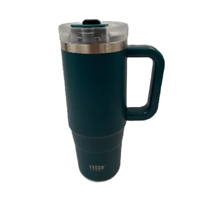 تراول ماگ تامبلر آبی تیره TYESO 8866 900ml